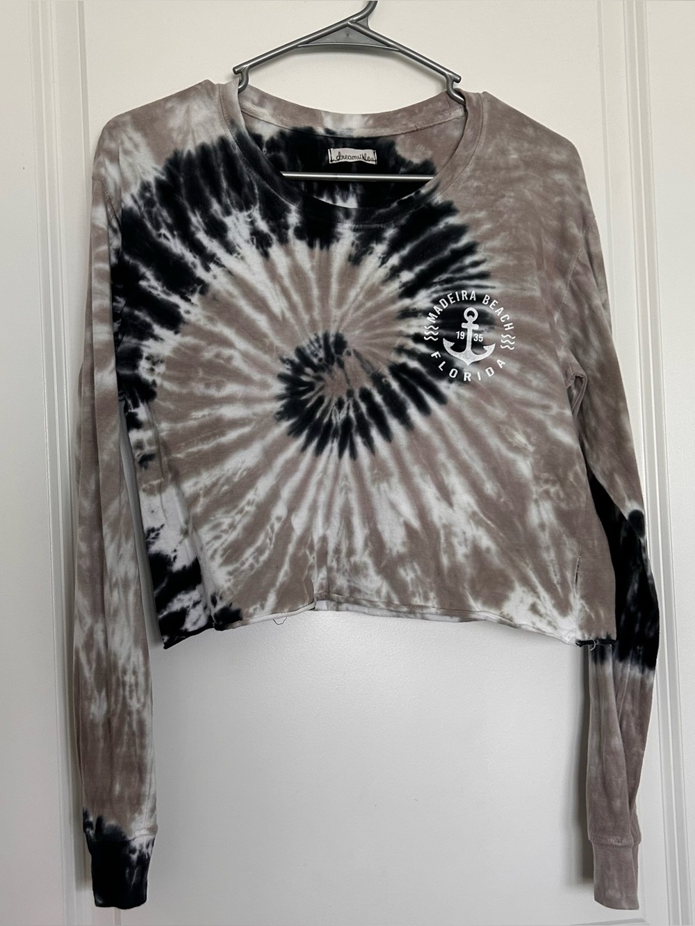 Dreamville (S) Madeira Beach Brown/Black Tie-dye Long Sleeve